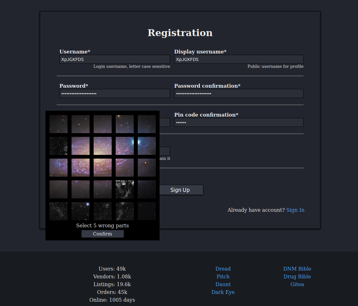Captcha Check